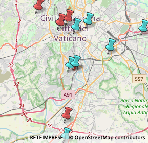 Mappa Via Amilcare Cucchini, 00149 Roma RM, Italia (4.92909)