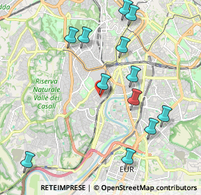 Mappa Via Amilcare Cucchini, 00149 Roma RM, Italia (2.3525)