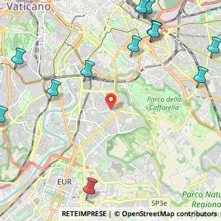 Mappa Via Cristoforo Colombo, 00147 Roma RM, Italia (3.49917)