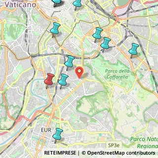 Mappa Via Cristoforo Colombo, 00147 Roma RM, Italia (2.93583)