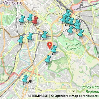 Mappa Via Cristoforo Colombo, 00147 Roma RM, Italia (2.55833)