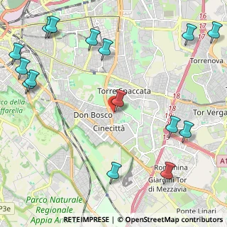 Mappa Via Giuseppe Chiovenda, 00173 Roma RM, Italia (3.27333)