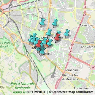 Mappa Via Giuseppe Chiovenda, 00173 Roma RM, Italia (1.17)