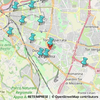 Mappa Via Giuseppe Chiovenda, 00173 Roma RM, Italia (2.78909)