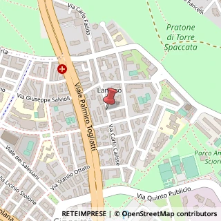 Mappa Via Carlo Fadda,  6, 00173 Roma, Roma (Lazio)