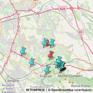 Mappa Via dell'Osteria del Finocchio, 00132 Roma RM, Italia (4.56438)