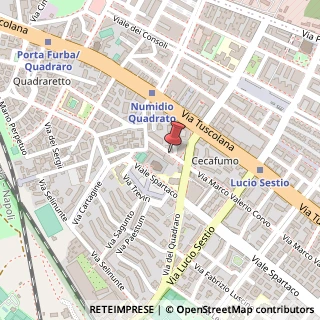 Mappa Via Cornelio Labeone, 84, 00174 Roma, Roma (Lazio)