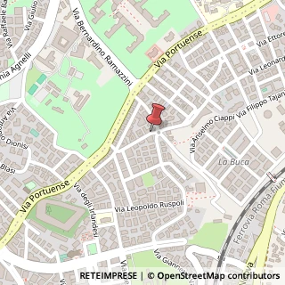 Mappa Via Giovanni Angelini,  10, 00149 Roma, Roma (Lazio)