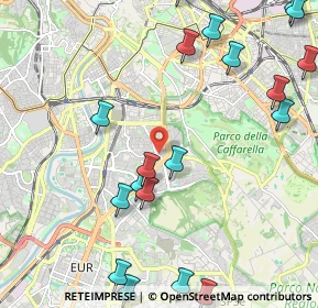 Mappa Via Giovanni Genocchi, 00145 Roma RM, Italia (3.005)