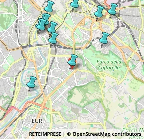 Mappa Via Giovanni Genocchi, 00145 Roma RM, Italia (2.57615)