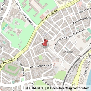 Mappa Via Francesco Pallavicini,  12, 00149 Roma, Roma (Lazio)
