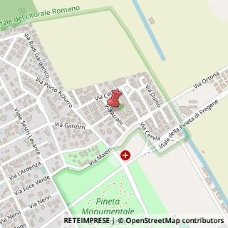 Mappa Via Atrani, 00054 Fiumicino, Roma (Lazio)