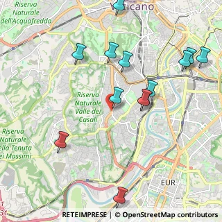Mappa Piazzale Eugenio Morelli, 00151 Roma RM, Italia (2.42)