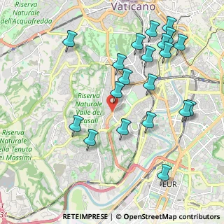 Mappa Piazzale Eugenio Morelli, 00151 Roma RM, Italia (2.3845)