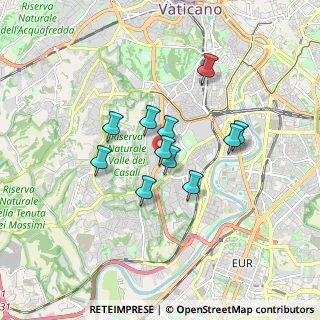 Mappa Piazzale Eugenio Morelli, 00151 Roma RM, Italia (1.33)
