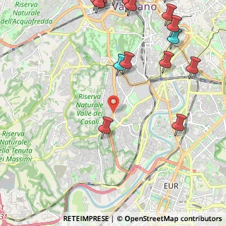 Mappa Piazzale Eugenio Morelli, 00151 Roma RM, Italia (3.365)