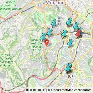 Mappa Piazzale Eugenio Morelli, 00151 Roma RM, Italia (2.57733)
