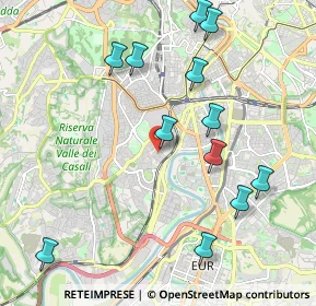 Mappa Via Federico Jorini, 00149 Roma RM, Italia (2.375)