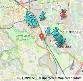 Mappa Via A, 00178 Roma RM, Italia (1.82)