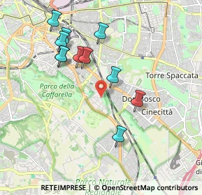 Mappa Via di Torre Branca, 00178 Roma RM, Italia (1.98545)