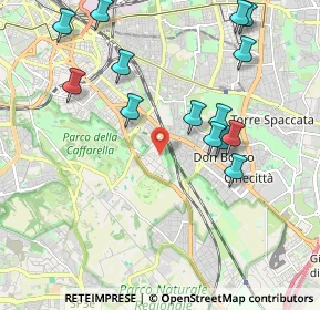 Mappa Via A, 00178 Roma RM, Italia (2.31571)