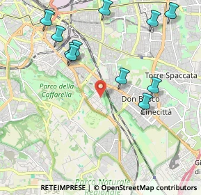 Mappa Via A, 00178 Roma RM, Italia (2.46091)