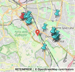 Mappa Via A, 00178 Roma RM, Italia (1.9125)