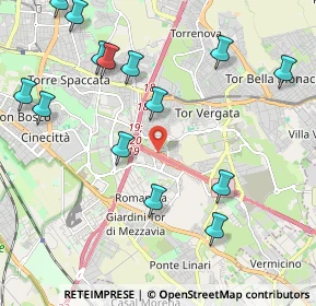 Mappa A1 Diramazione Roma Sud, 00133 Roma RM, Italia (2.762)