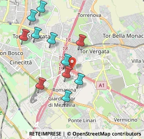 Mappa A1 Diramazione Roma Sud, 00133 Roma RM, Italia (2.08091)