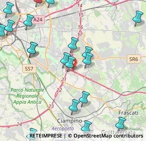 Mappa A1 Diramazione Roma Sud, 00133 Roma RM, Italia (6.011)