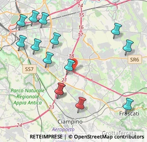 Mappa A1 Diramazione Roma Sud, 00133 Roma RM, Italia (5.04429)