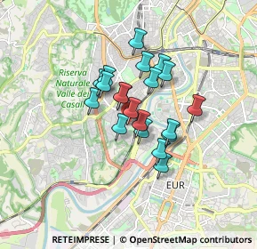 Mappa Via Domenico Lupatelli, 00149 Roma RM, Italia (1.233)