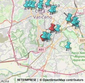 Mappa Via Domenico Lupatelli, 00149 Roma RM, Italia (4.75)