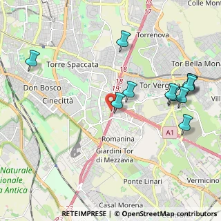 Mappa Parco Via Libero Leonardi, 00173 Roma RM, Italia (2.48182)