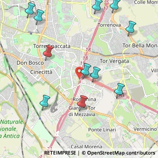 Mappa Parco Via Libero Leonardi, 00173 Roma RM, Italia (2.78818)