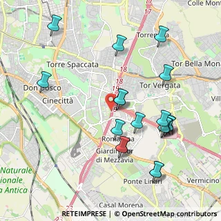 Mappa Parco Via Libero Leonardi, 00173 Roma RM, Italia (2.26444)