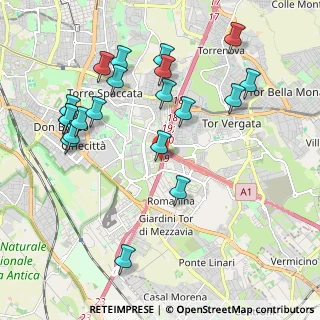 Mappa Parco Via Libero Leonardi, 00173 Roma RM, Italia (2.3575)