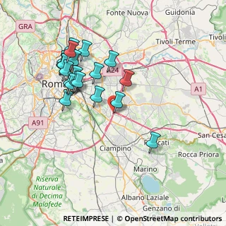 Mappa Parco Via Libero Leonardi, 00173 Roma RM, Italia (7.809)