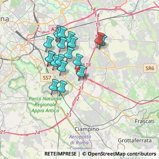 Mappa Viale A. Ciamarra, 00173 Roma RM, Italia (3.46684)