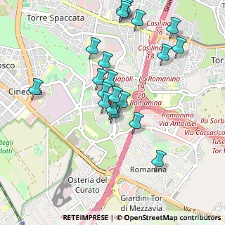 Mappa Viale A. Ciamarra, 00173 Roma RM, Italia (0.9965)