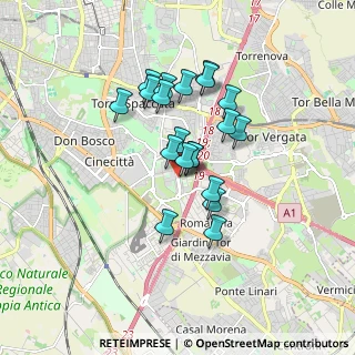 Mappa Viale A. Ciamarra, 00173 Roma RM, Italia (1.413)