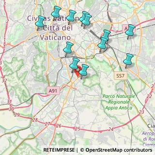 Mappa Largo Luigi Antonelli, 00145 Roma RM, Italia (4.82917)
