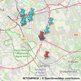 Mappa Via Giuseppe Albanese Ruffo, 00173 Roma RM, Italia (4.31462)