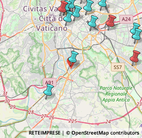 Mappa Facoltà di Economia, 00145 Roma RM, Italia (5.97333)