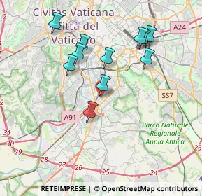 Mappa Facoltà di Economia, 00145 Roma RM, Italia (3.74636)