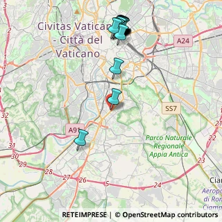 Mappa Via Flavio Domiziano, 00147 Roma RM, Italia (5.3885)