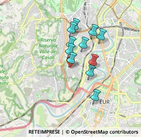 Mappa Via dell'Imbrecciato, 00149 Roma RM, Italia (1.42909)