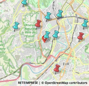 Mappa Via dell'Imbrecciato, 00149 Roma RM, Italia (2.56455)