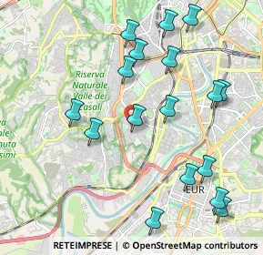 Mappa Via dell'Imbrecciato, 00149 Roma RM, Italia (2.38882)