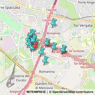 Mappa Via Enrico Ferri, 00173 Roma RM, Italia (0.7475)